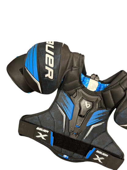 Bauer X S24 Intermediate Ice Hockey Shoulder Pads – Large