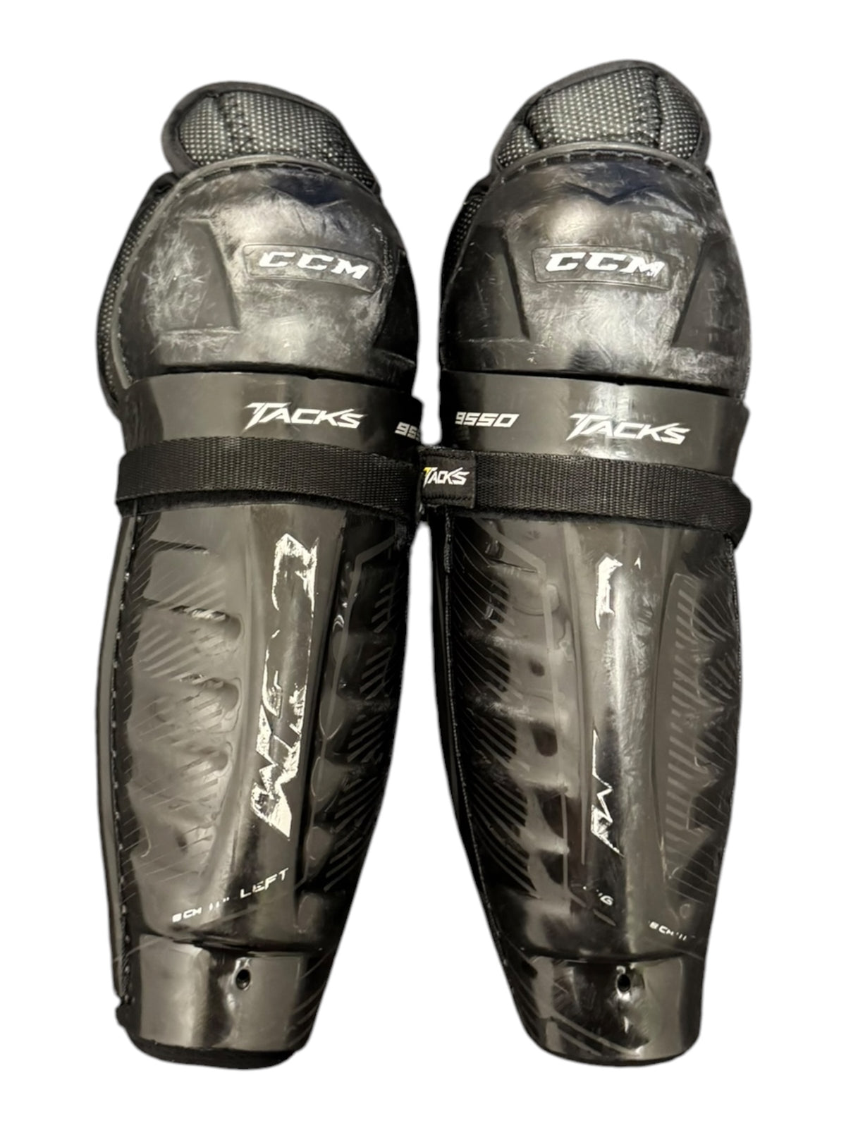 CCM Tacks 9550 Junior Ice Hockey Shin Pads – 11”