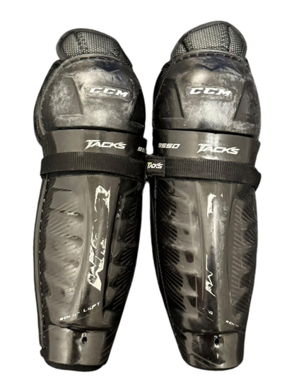 CCM Tacks 9550 Junior Ice Hockey Shin Pads – 11”