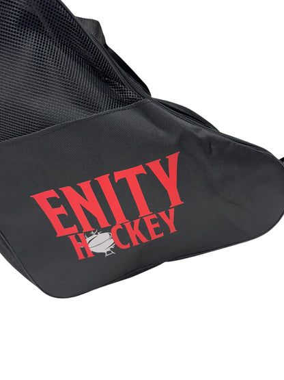 Enity Hockey Skate Bag – Black & Red