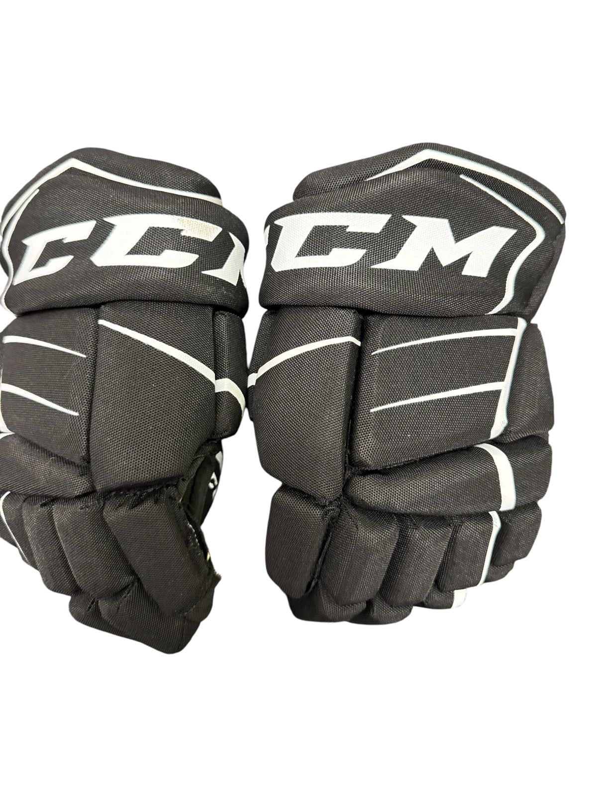 CCM FT350 Junior Ice Hockey Gloves – Black, 11”