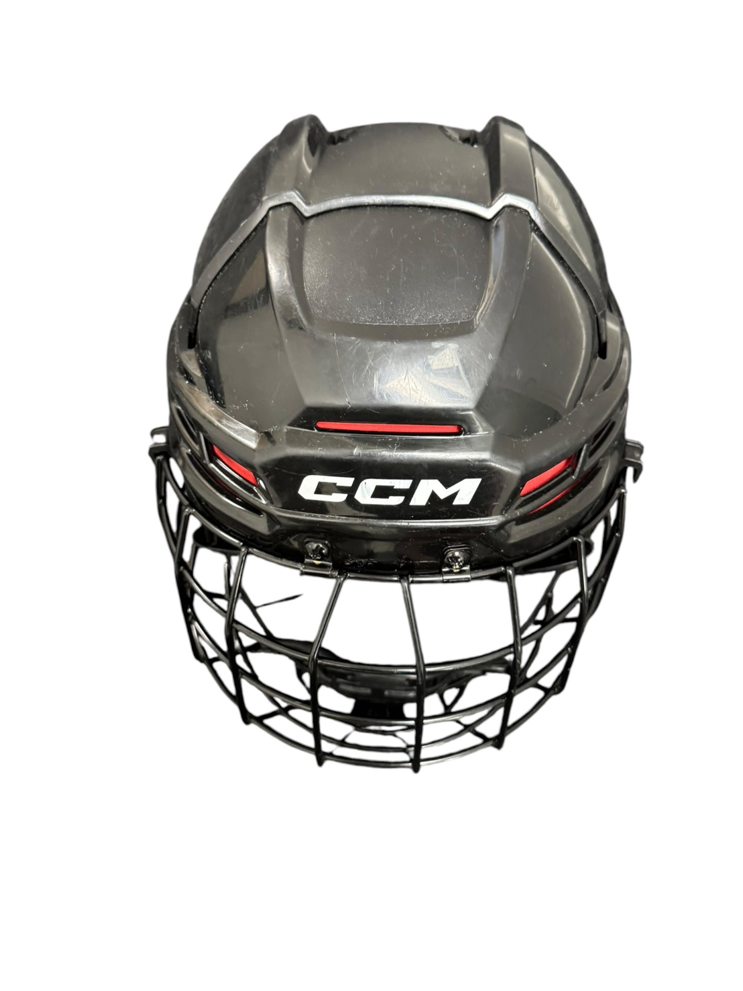 CCM Tacks 70 Ice Hockey Helmet Small Black Used