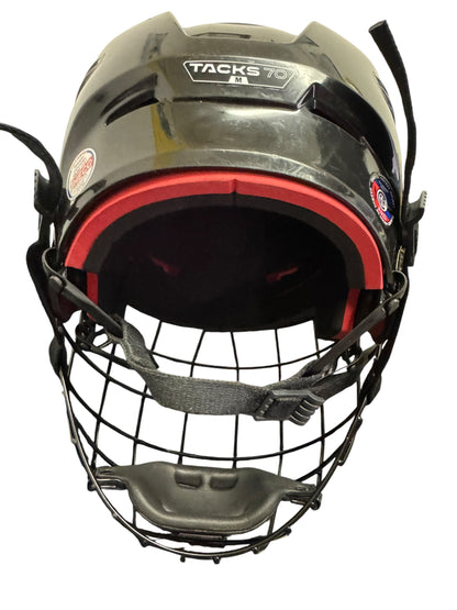 CCM Tacks 70 Ice Hockey Helmet Medium Black