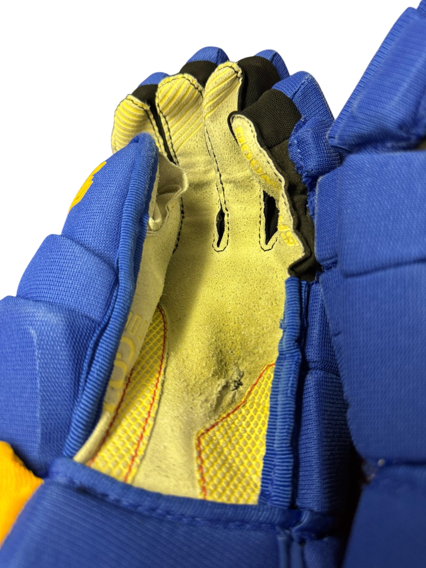 Buffalo Sabres Sherwood Pro Stock NHL Ice Hockey Gloves 15”