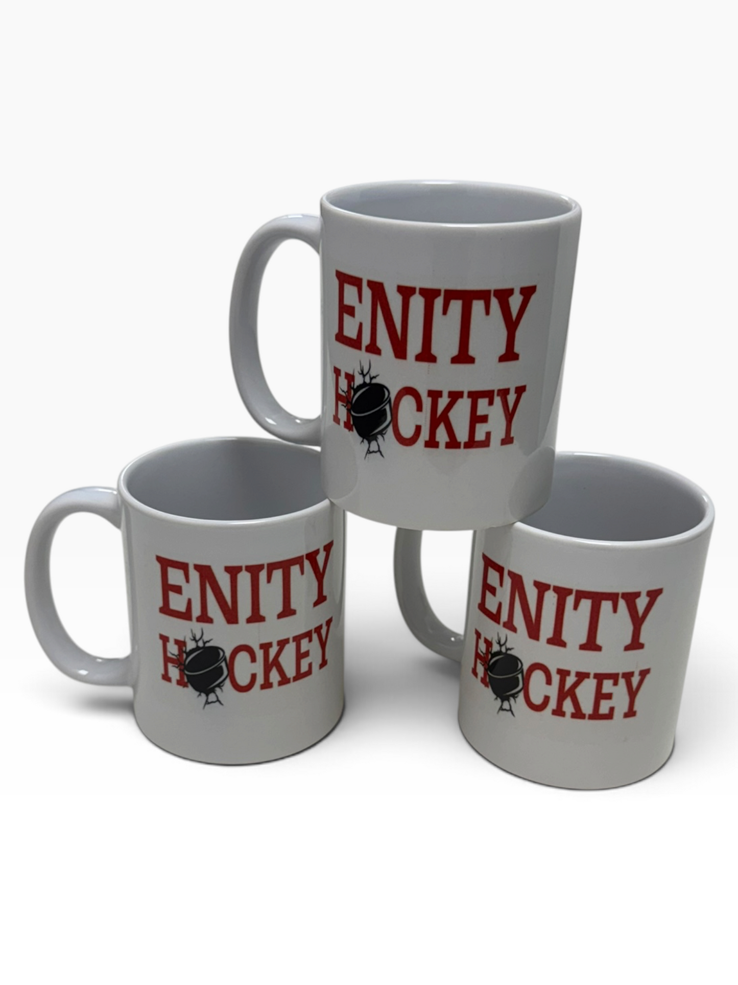 Enity Hockey Mug White Iconic Logo