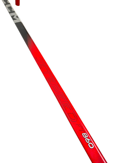 CCM Jetspeed FT860 Junior Ice Hockey Stick – 40 Flex – P28 Curve – Right Hand