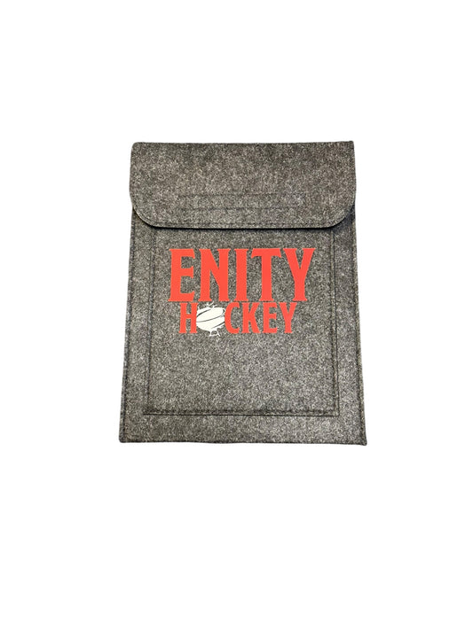 Enity Hockey IPad Felt Sleeve Black