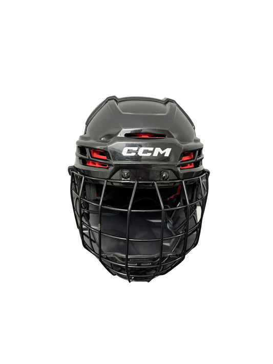 CCM Tacks 70 Senior Ice Hockey Helmet – Medium – Black – Used