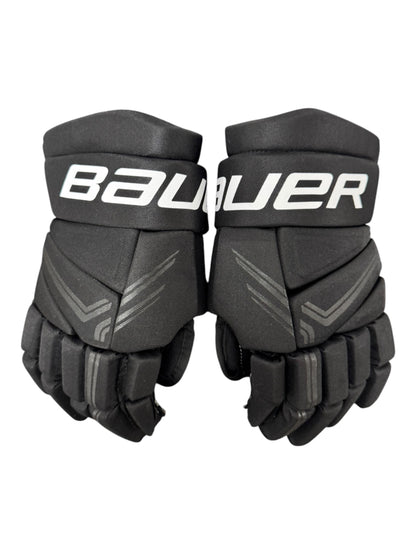 Bauer X S24 Senior Ice Hockey Gloves – 14” – Black – Used