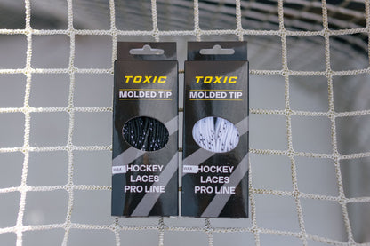 Toxic Hockey Ice Hockey Skate Laces White 72” to 120” Durable