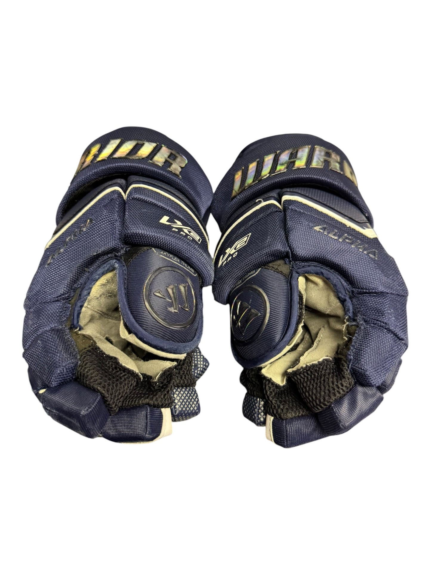 Warrior LX2 Pro Senior Ice Hockey Gloves – 14” – Pro Stock (Coventry Blaze)