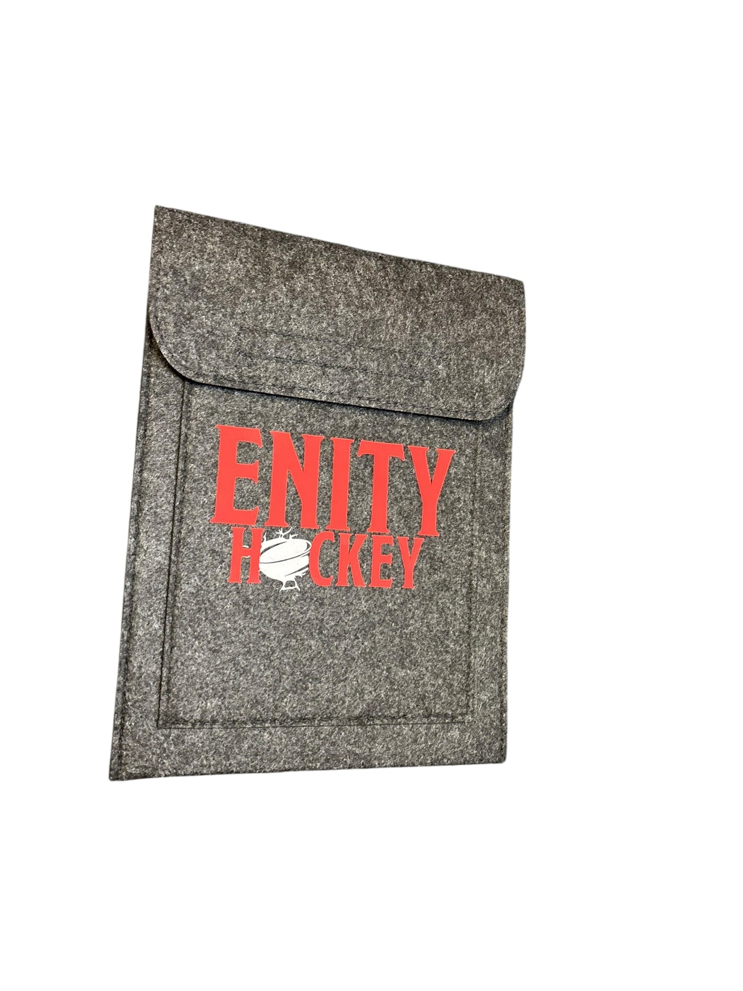 Enity Hockey IPad Felt Sleeve Black