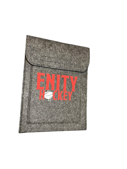 Enity Hockey IPad Felt Sleeve Black