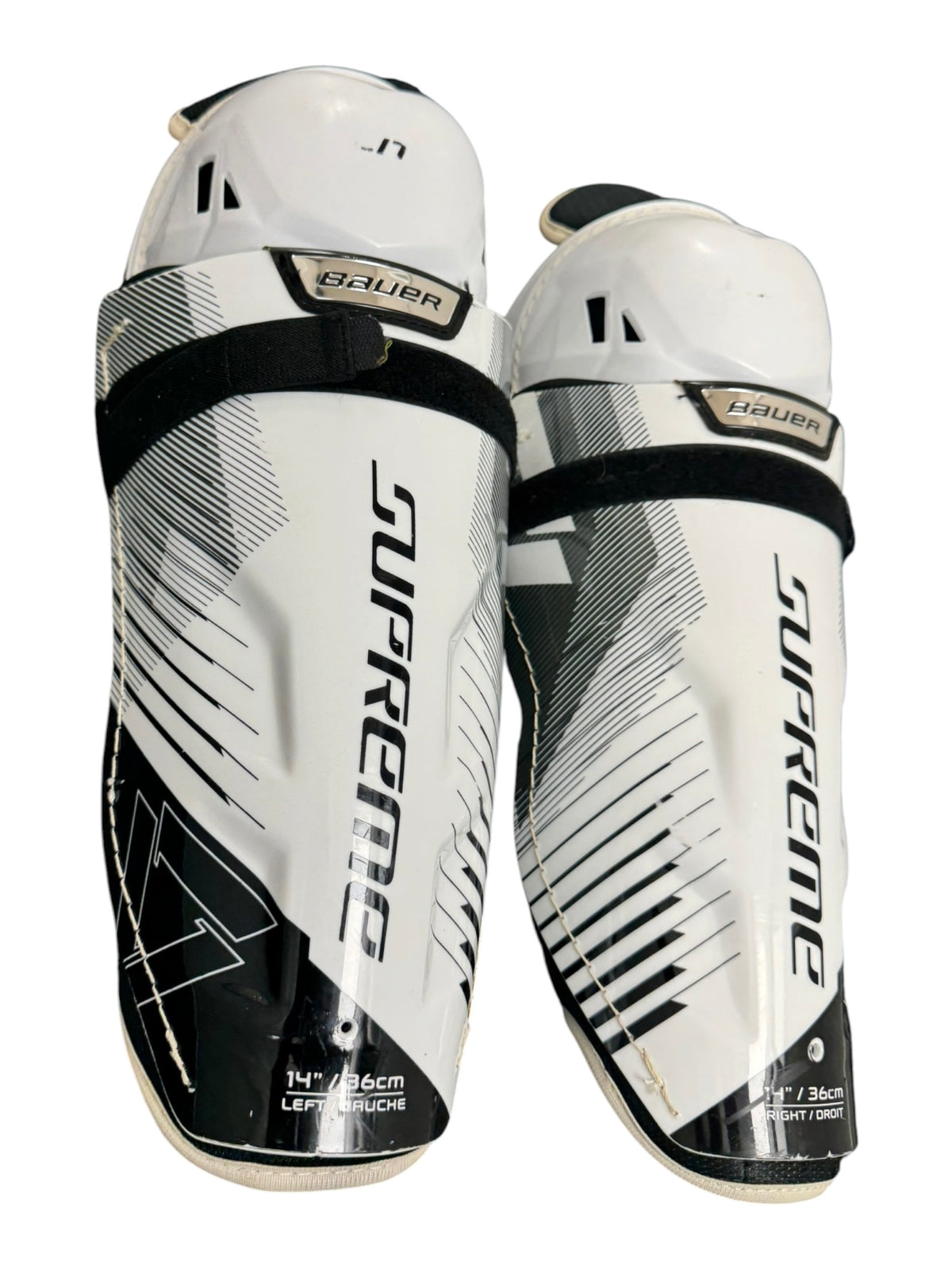 Bauer Supreme Elite Ice Hockey Shin Pads – 14”
