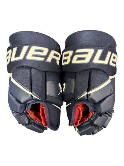 Bauer Vapor 3X Intermediate Ice Hockey Gloves – Navy, 13”