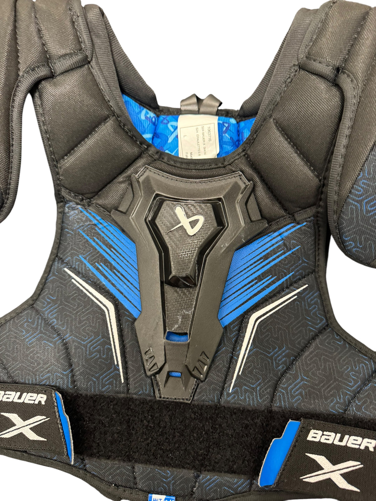 Bauer X S24 Intermediate Ice Hockey Shoulder Pads – Large