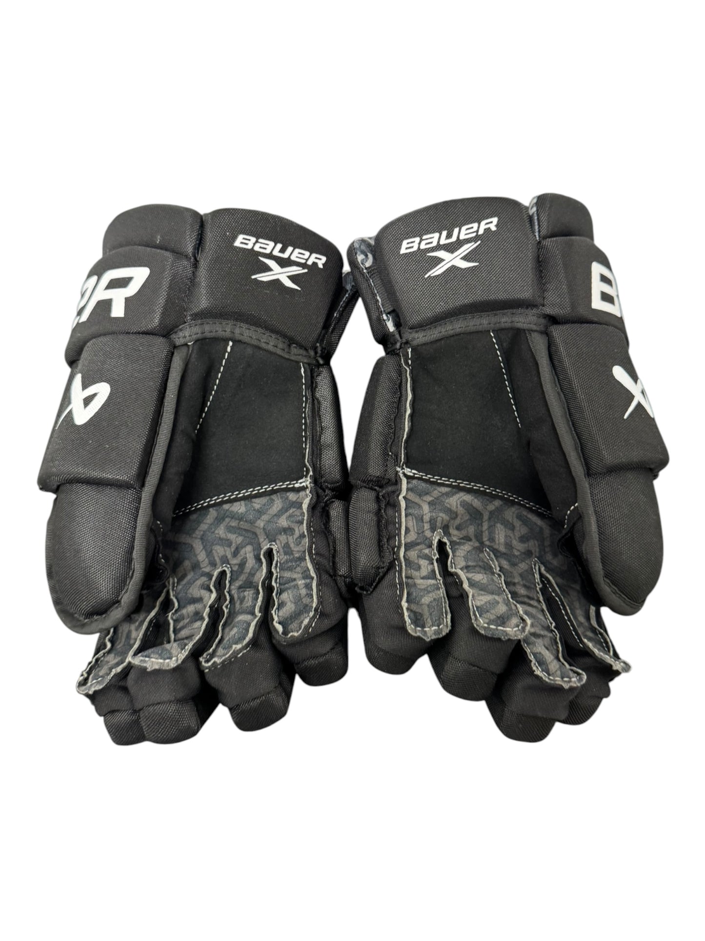 Bauer X S24 Senior Ice Hockey Gloves – 14” – Black – Used