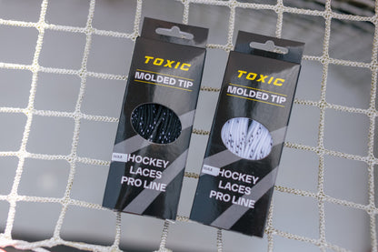 Toxic Hockey Ice Hockey Skate Laces White 72” to 120” Durable