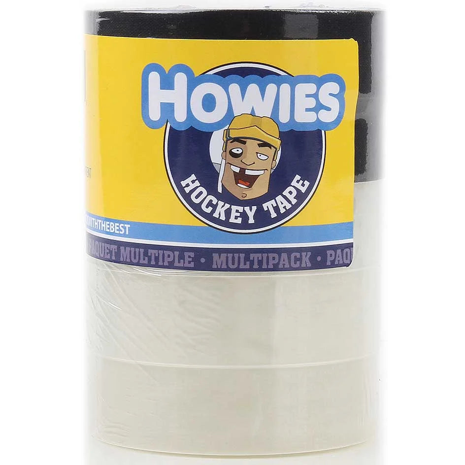 Howies Retail Pack – Clear & Black Hockey Tape