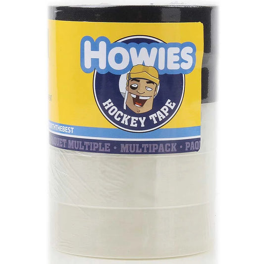 Howies Retail Pack – Clear & Black Hockey Tape