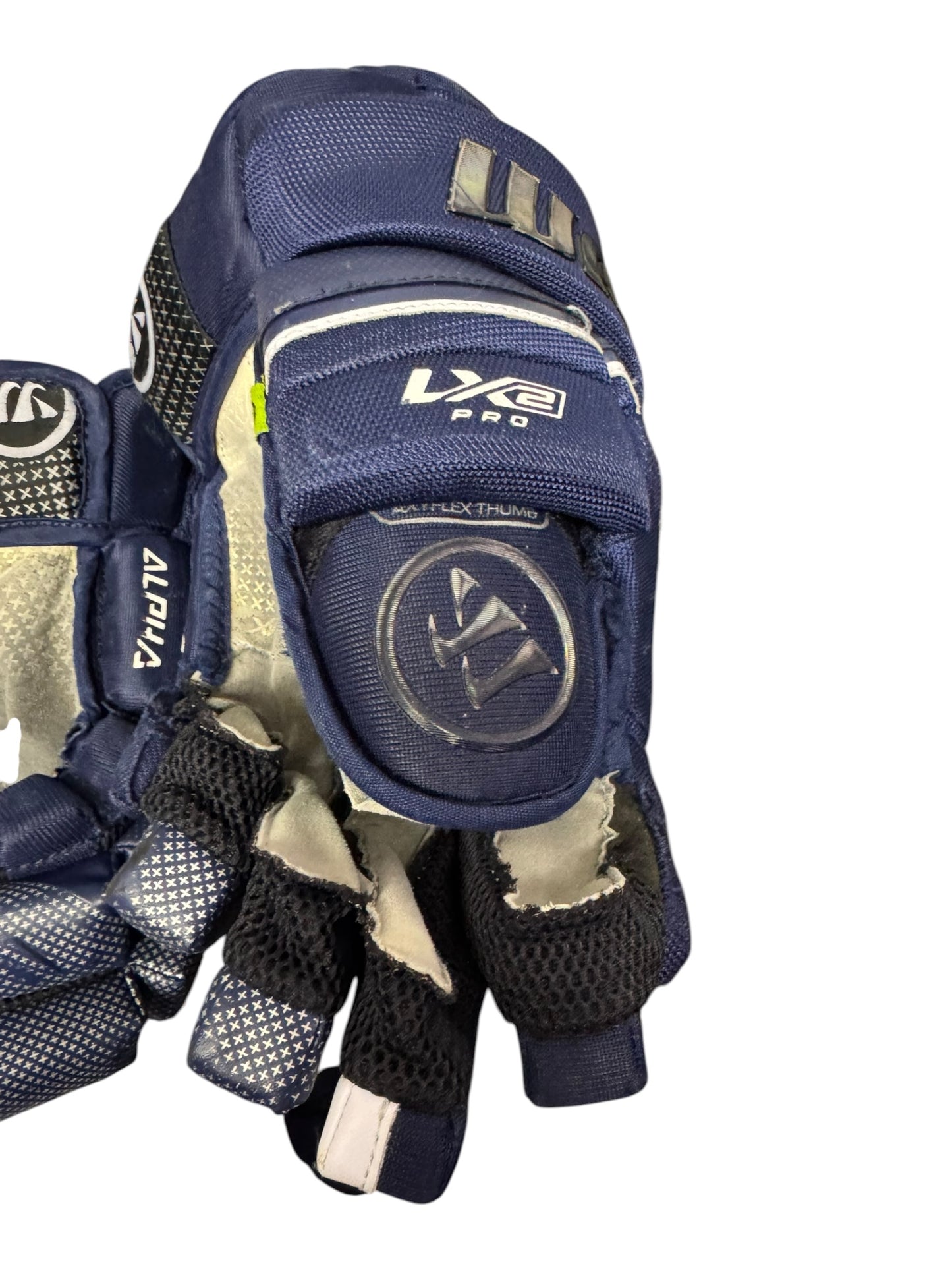 Warrior LX2 Pro Senior Ice Hockey Gloves – 14” – Pro Stock (Coventry Blaze)