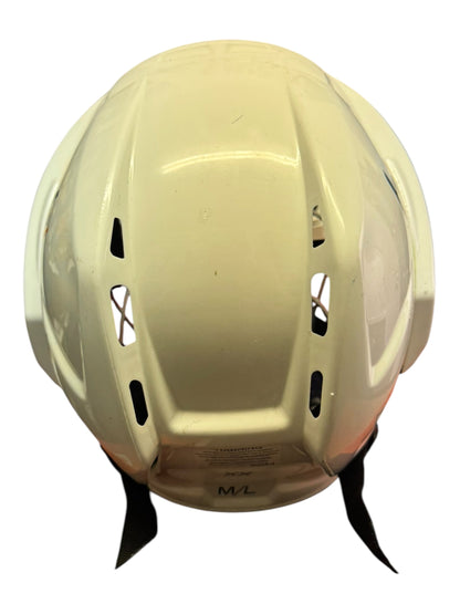 Hejduk Senior Ice Hockey Helmet M/L Silver Cage