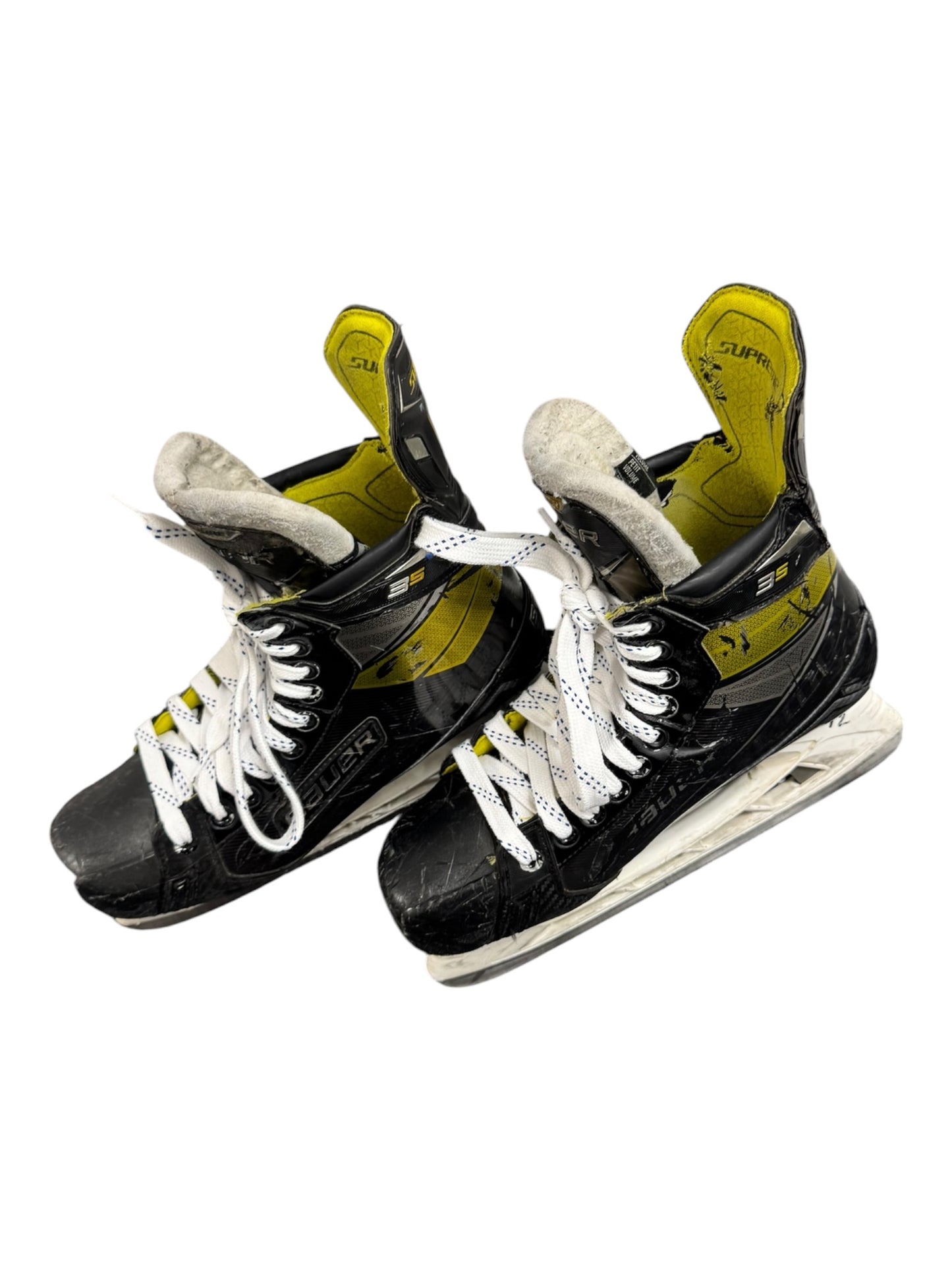 Bauer Supreme 3S Senior Ice Hockey Skates – Size 10 – Fit 1 – Pro Used