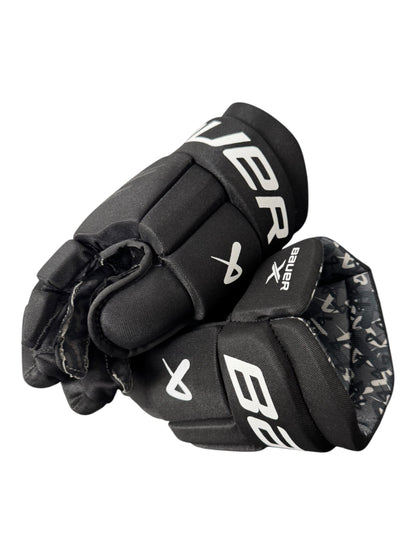 Bauer X S24 Senior Ice Hockey Gloves – 14” – Black – Used