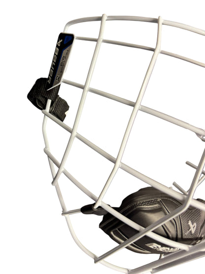Bauer II Facemask S23 White Medium New