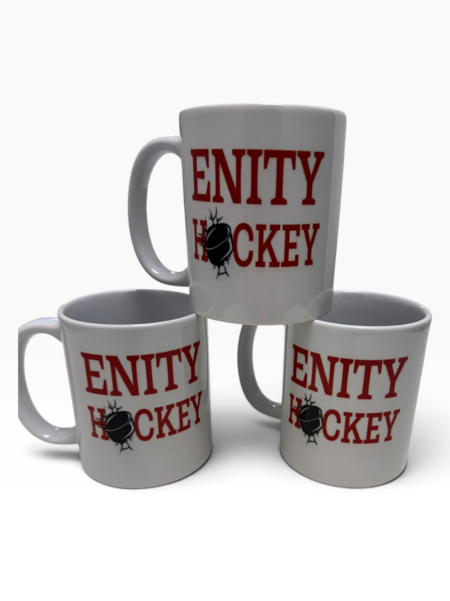 Enity Hockey Mug White Iconic Logo