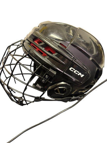 CCM Tacks 70 Ice Hockey Helmet Medium Black