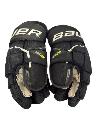 Bauer Supreme Ultrasonic Pro Stock Ice Hockey Gloves 14” Nottingham Panthers #27
