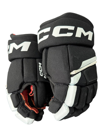 CCM Next Intermediate Ice Hockey Gloves 13 Inch Black/Red