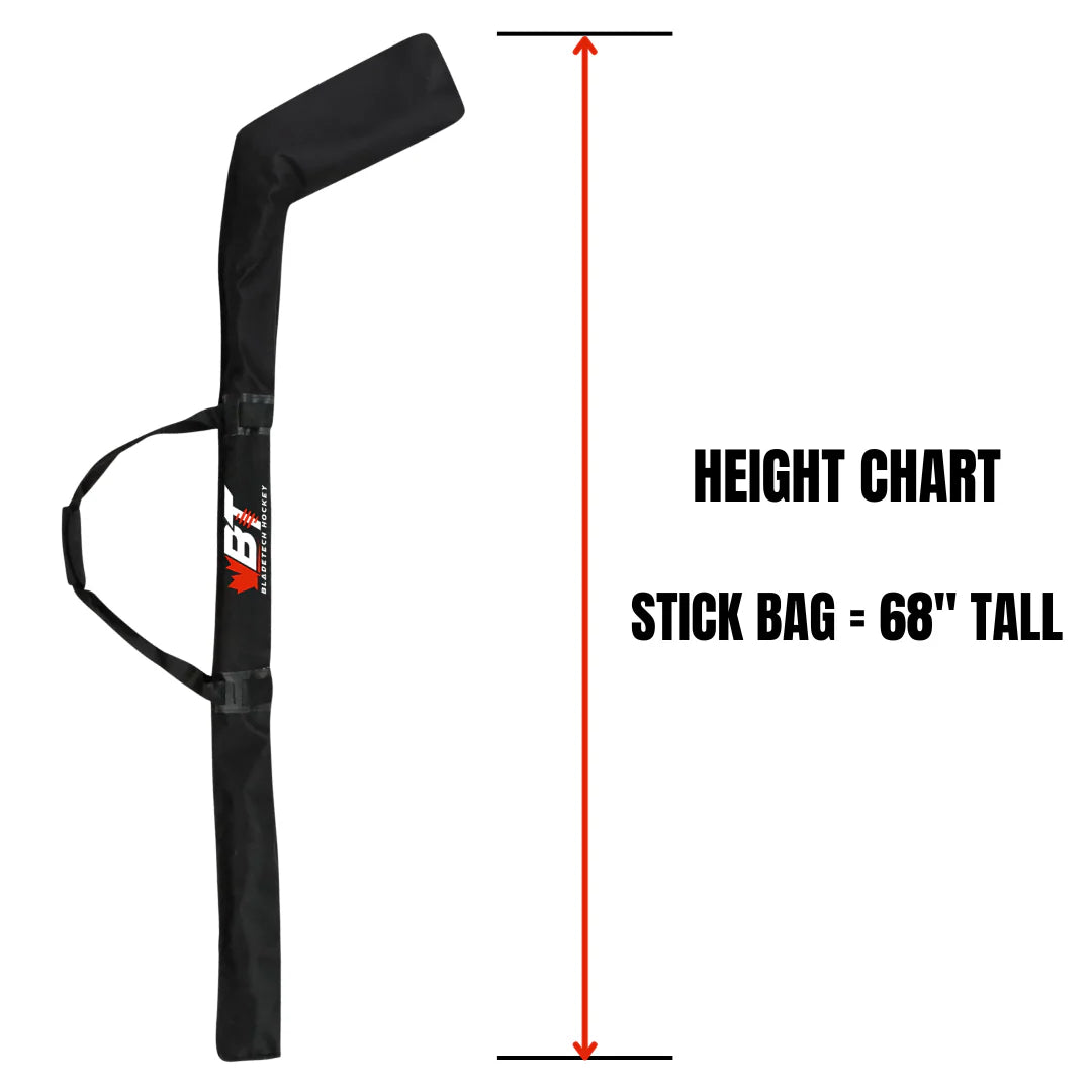 Bladetech Hockey Stick Bag – Durable Stick Bag for Players & Goalies