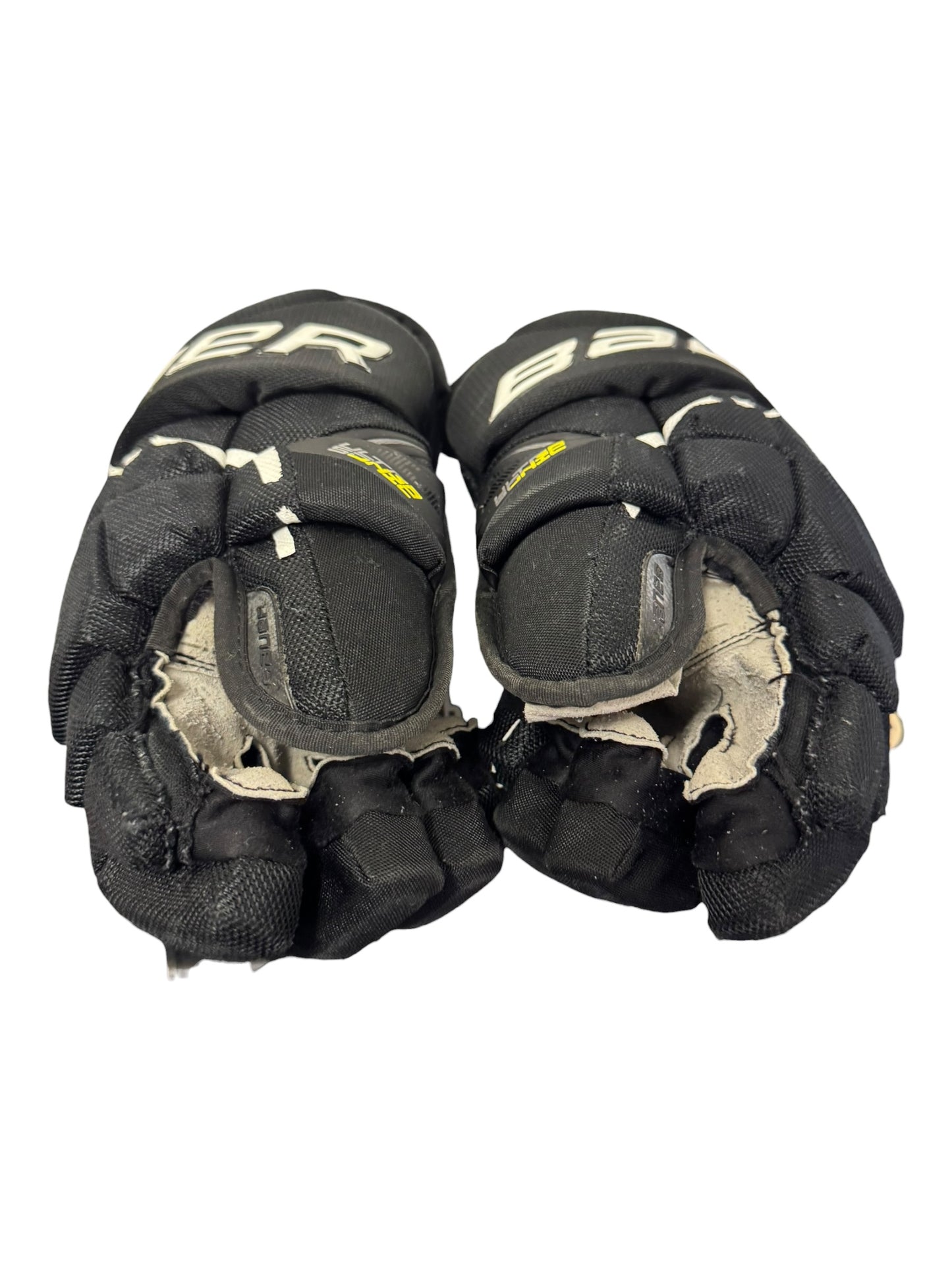 Bauer Supreme Ultrasonic Pro Stock Ice Hockey Gloves 14” Nottingham Panthers #27