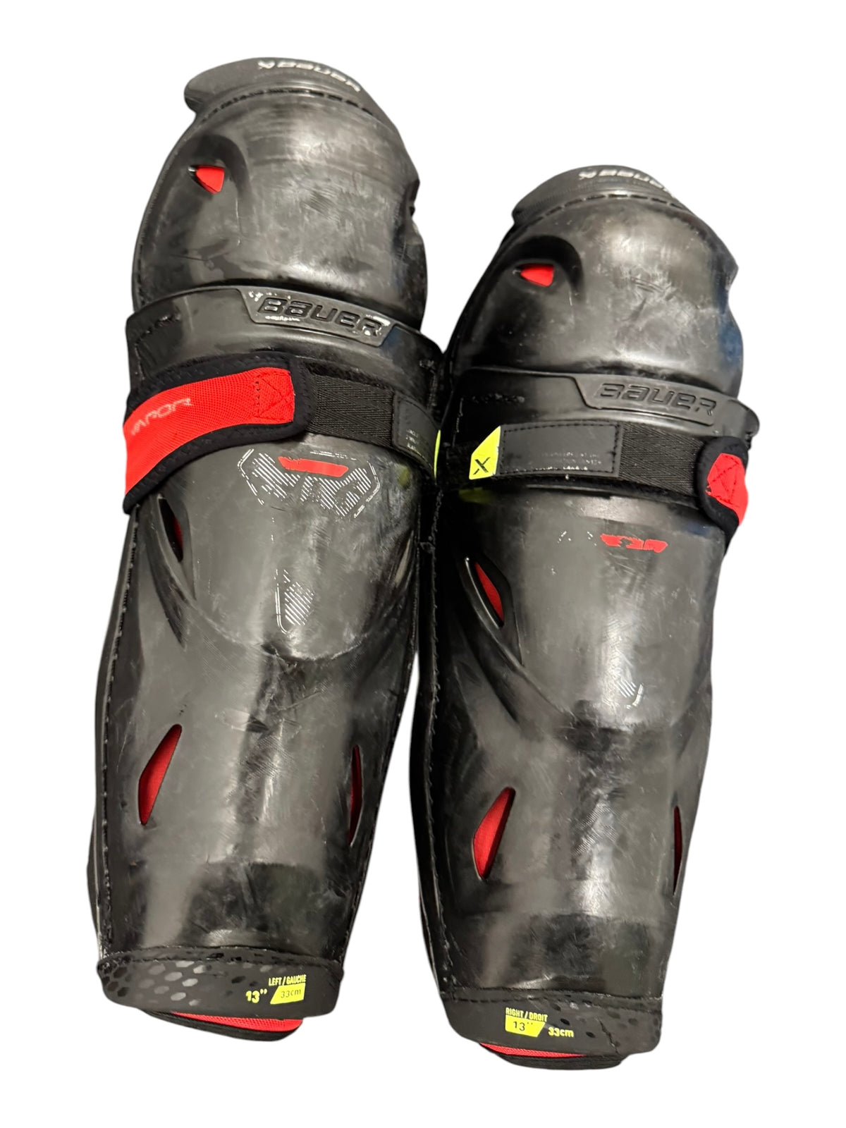 Bauer Vapor 3X Intermediate Ice Hockey Shin Pads – 13”