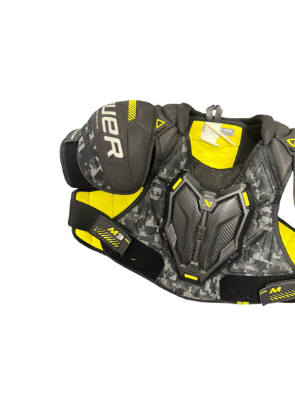 Bauer Supreme M3 Senior Ice Hockey Shoulder Pads – Black – Used