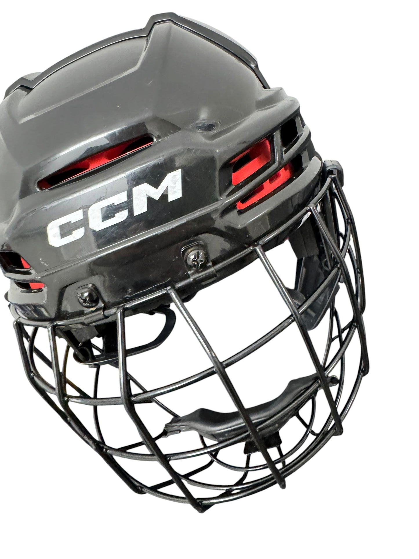 CCM Tacks 70 Senior Ice Hockey Helmet – Medium – Black – Used