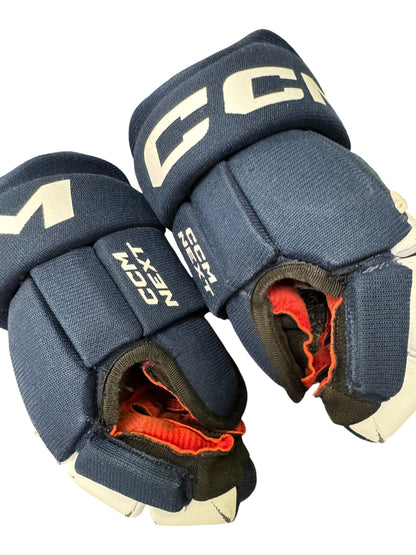 CCM Next Junior Ice Hockey Gloves 11 Inch Navy