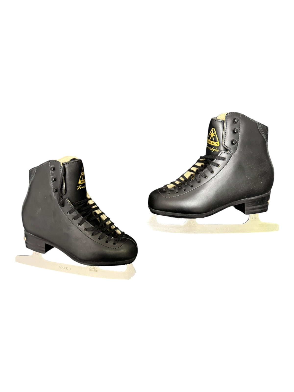 Jackson Freestyle Figure Ice Skates – Black, Size 1.5