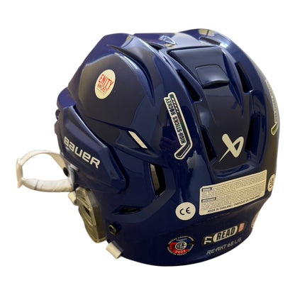 Bauer Re-Akt 65 Senior Ice Hockey Helmet Blue Excellent condition
