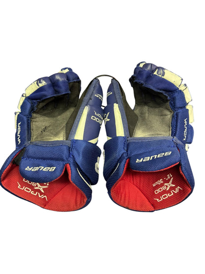 Bauer Vapor X800 Junior Ice Hockey Gloves 12” – Blue