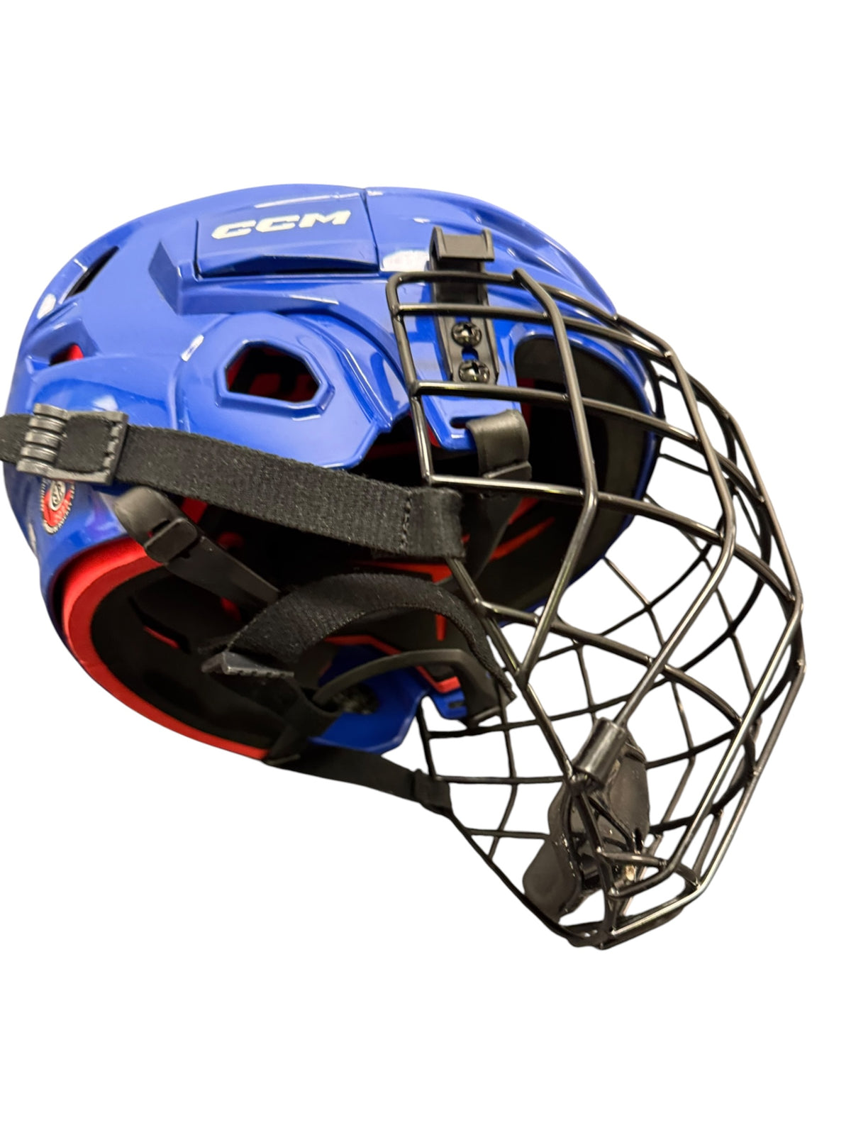 CCM Tacks 70 Senior Ice Hockey Helmet Small Blue