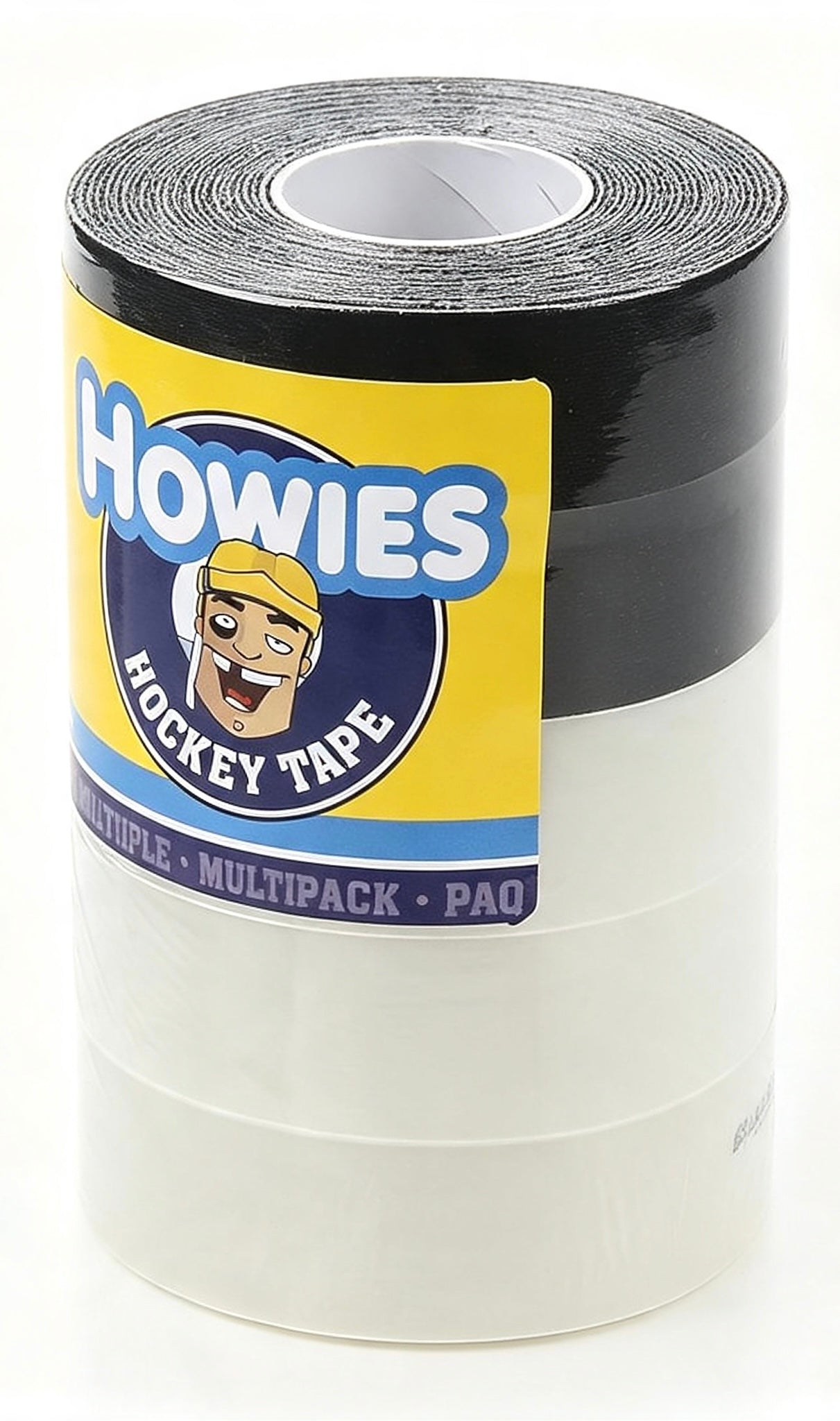 Howies Retail Pack – Clear & Black Hockey Tape