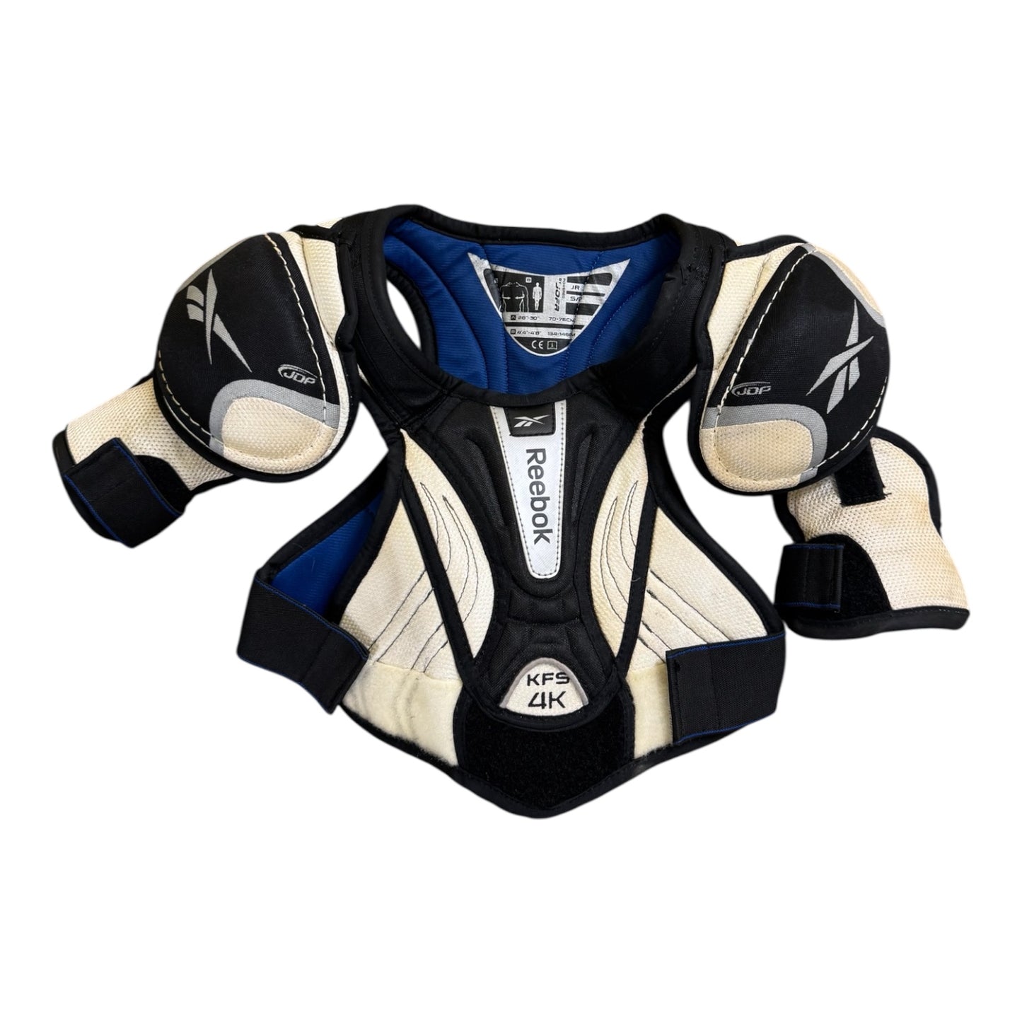 Reebok KFS 4K Junior Ice Hockey Shoulder Pads Small Used