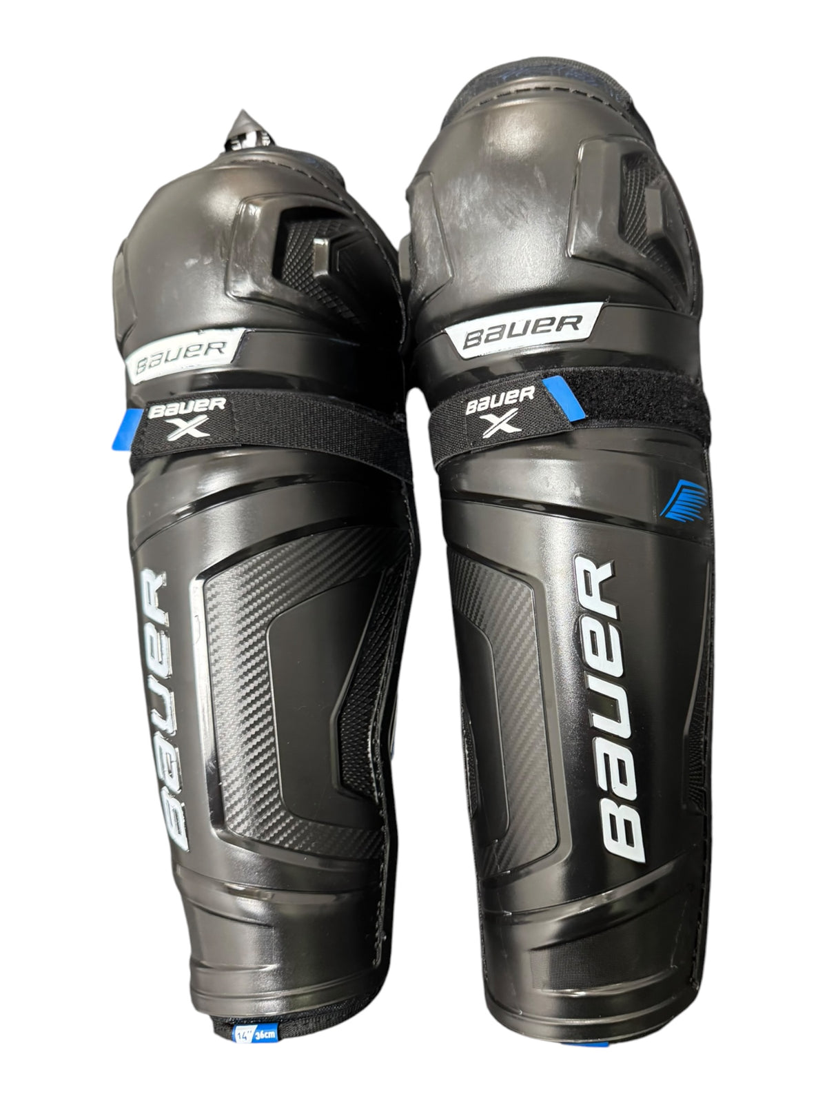 Bauer X S24 Intermediate Ice Hockey Shin Pads – 14”