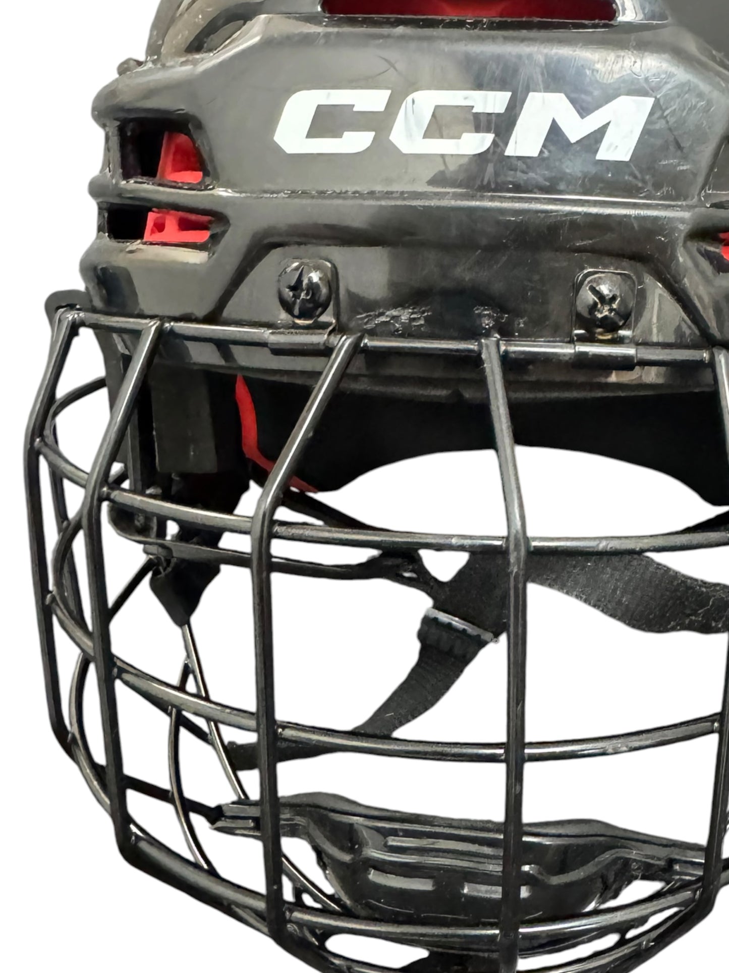 CCM Tacks 70 Ice Hockey Helmet Small Black Used