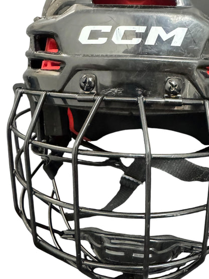 CCM Tacks 70 Ice Hockey Helmet Small Black Used