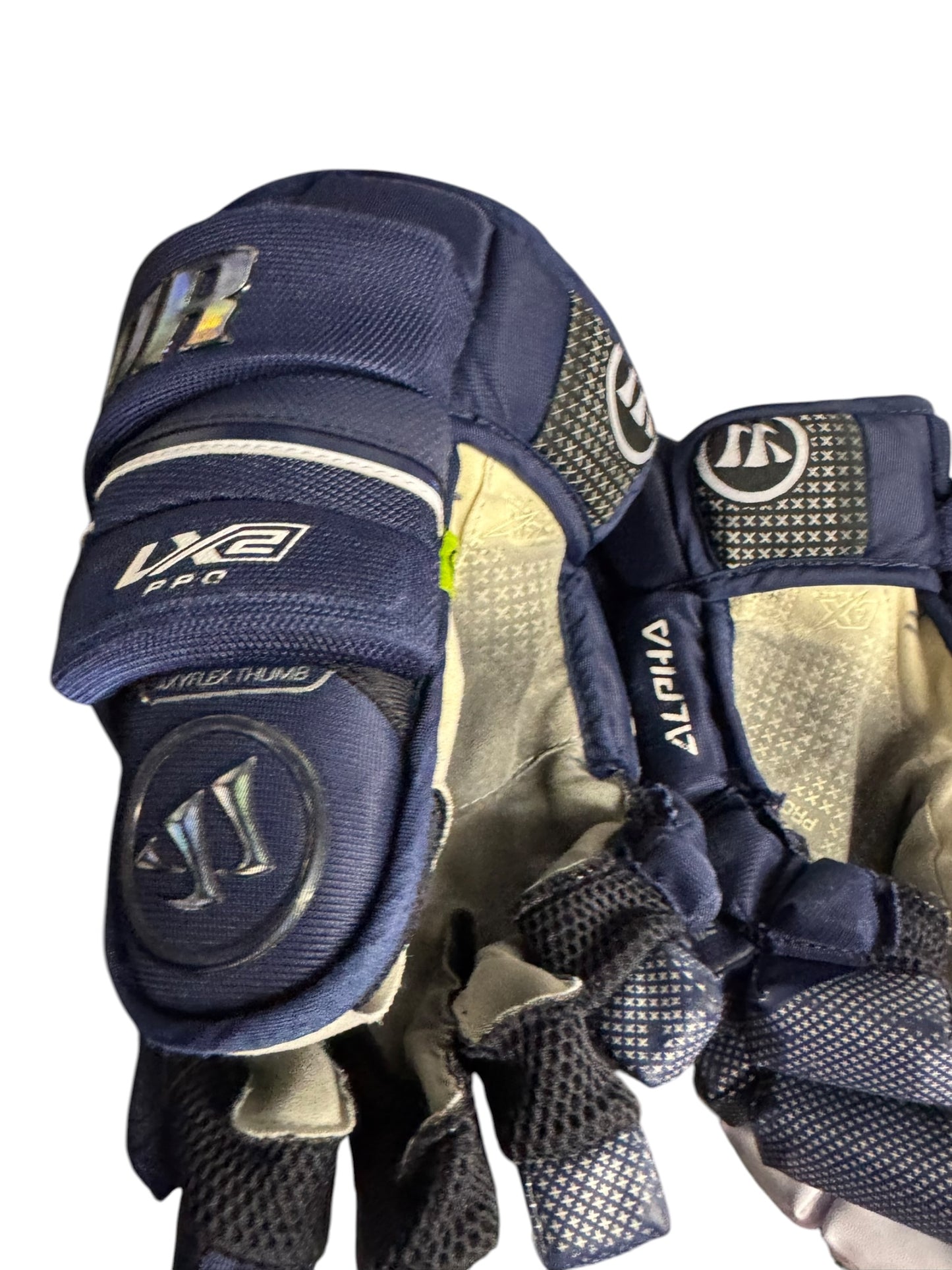 Warrior LX2 Pro Senior Ice Hockey Gloves – 14” – Pro Stock (Coventry Blaze)