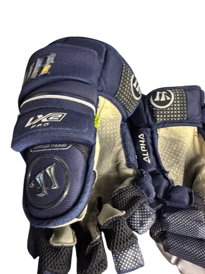 Warrior LX2 Pro Senior Ice Hockey Gloves – 14” – Pro Stock (Coventry Blaze)